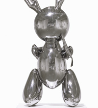 Jeff Koons, Rabbit, 1986. Collection Museum of Contemporary Art, Chicago. Partial gift of Stefan T. Edlis and H. Gael Neeson. © Jeff Koons.