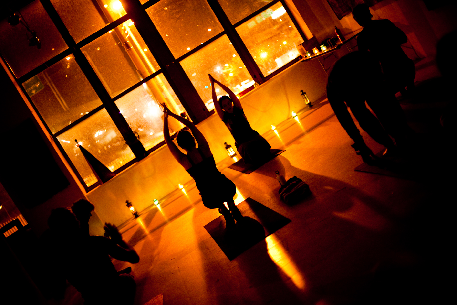 candlelight yoga