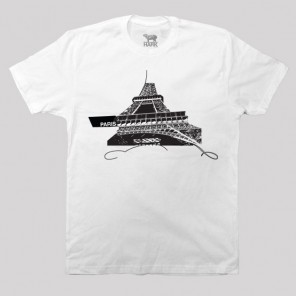Eiffel Tower Shirt- Screen Printed T-Shirt - Factio MagazineFactio Magazine